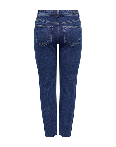 JDY - JDYLullu Straight Jeans - Dark Blue Denim